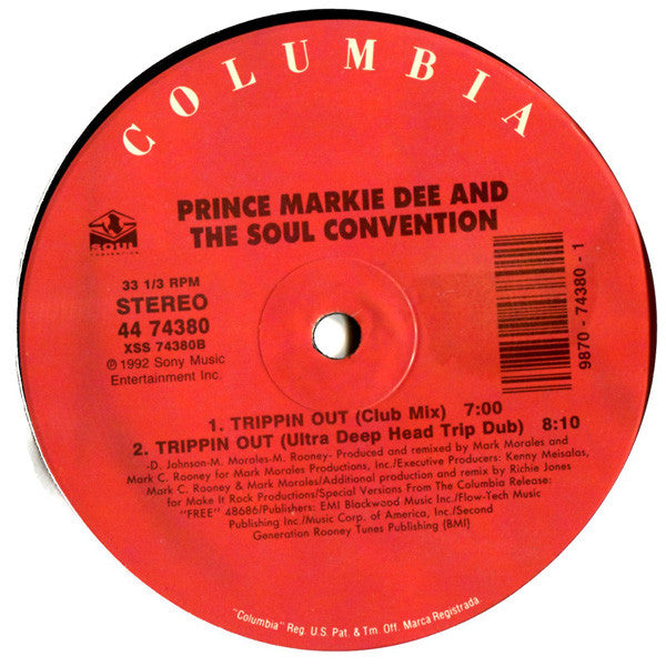 Prince Markie Dee And The Soul Convention* : Trippin Out (12")