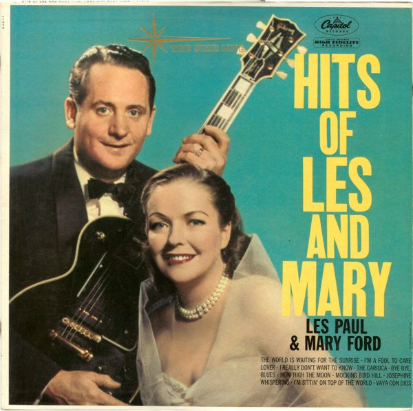 Les Paul & Mary Ford : Hits Of Les And Mary (LP, Comp, Mono)