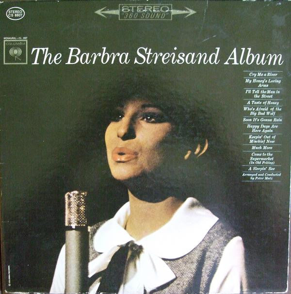 Barbra Streisand : The Barbra Streisand Album (LP, Album, Ter)