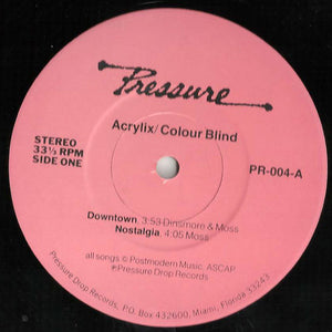 Acrylix : Color Blind (12", EP)
