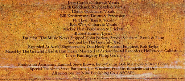Grateful Dead* : Blues For Allah (LP, Album, Jac)