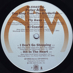 Peter Allen : Bi-Coastal (LP, Album, Ter)