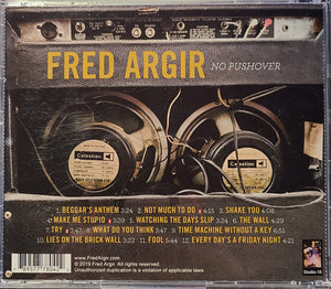 Fred Argir : No Pushover (CD, Album)