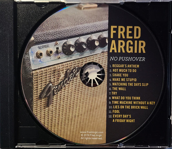 Fred Argir : No Pushover (CD, Album)