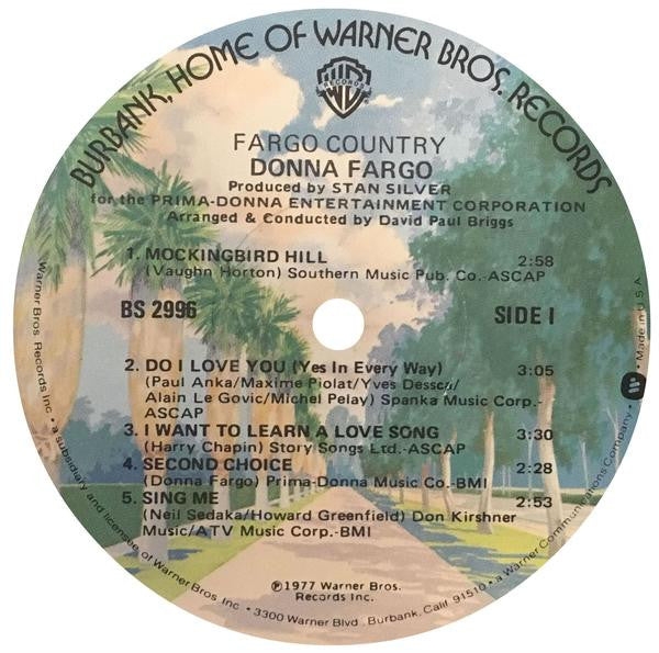 Donna Fargo : Fargo Country (LP, Album)