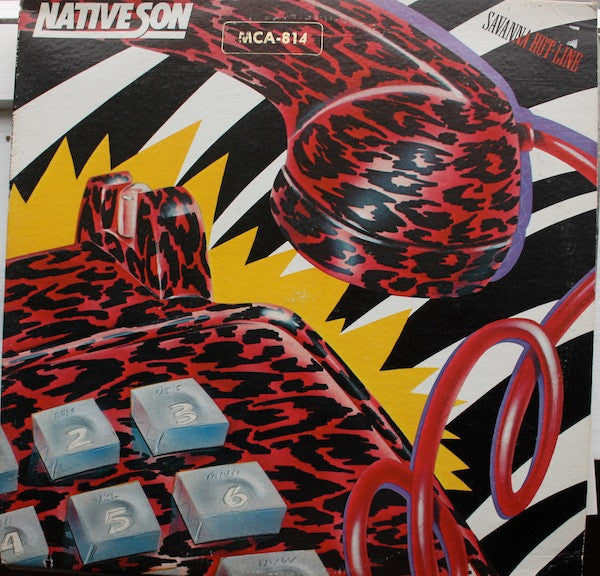 Native Son : Savanna Hot-Line (LP, Album, RE, Pin)