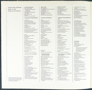 Hans Werner Henze : Versuch Über Schweine · Essay On Pigs / Concerto Per Contrabasso (LP, Gat)