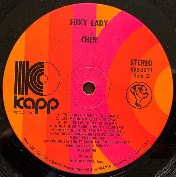Chér* : Foxy Lady (LP, Album, Mis)