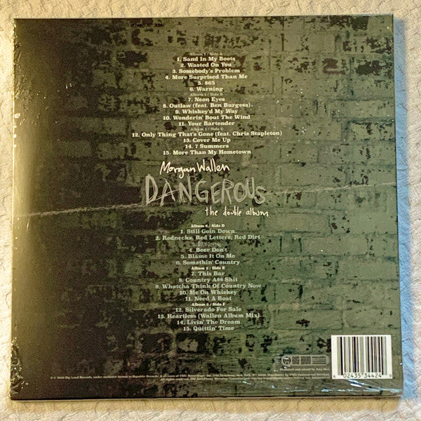 Morgan Wallen : Dangerous: The Double Album (3xLP, Album)