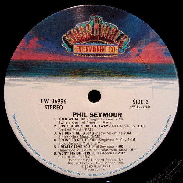 Phil Seymour : Phil Seymour (LP, Album, San)