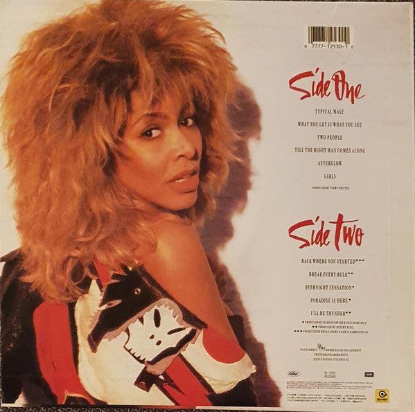 Tina Turner : Break Every Rule (LP, Album)