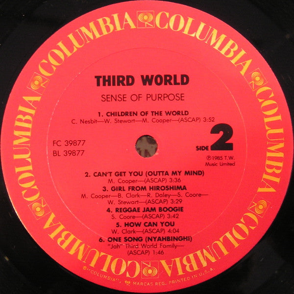 Third World : Sense Of Purpose (LP, Album)
