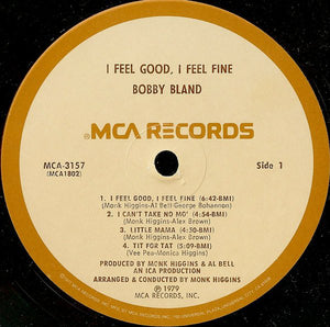 Bobby Bland : I Feel Good, I Feel Fine (LP, Album)