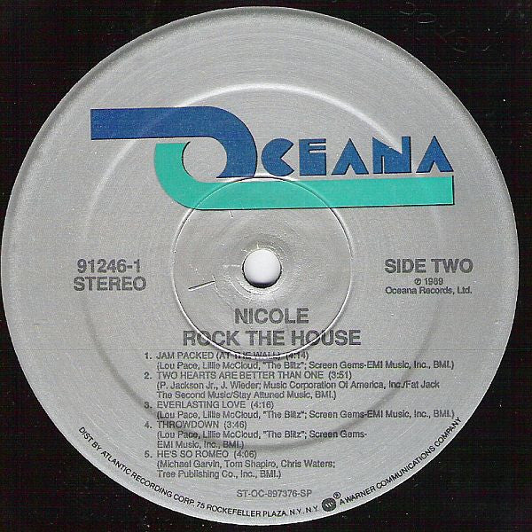 Nicole* : Rock The House (LP, Album)