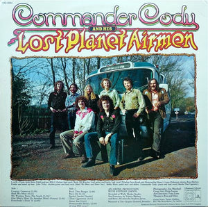 Commander Cody And His Lost Planet Airmen : Country Casanova (LP, Album)