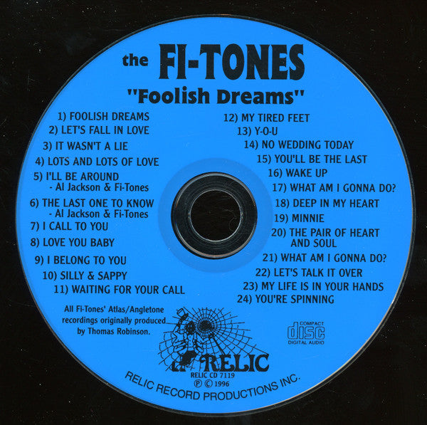 Fi-Tones : Foolish Dreams (CD, Comp)