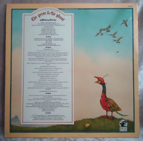 Anthony Phillips : The Geese & The Ghost (LP, Album, CTH)