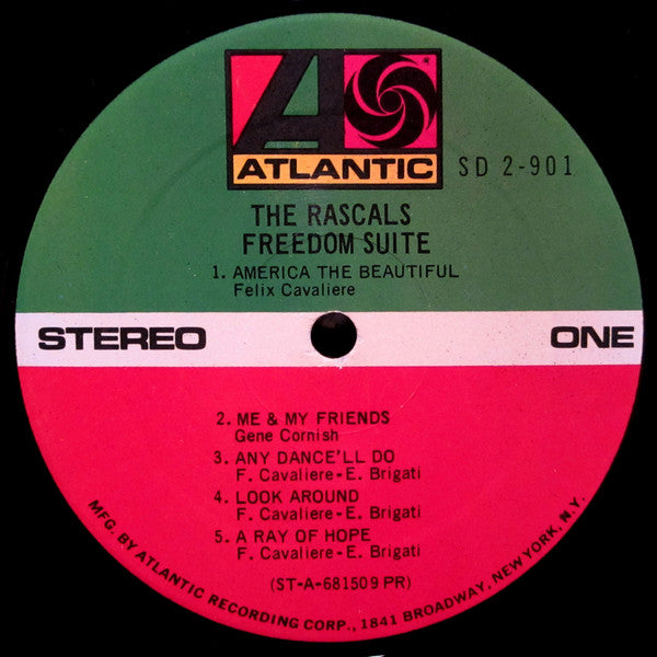 The Rascals : Freedom Suite (2xLP, Album, PR )