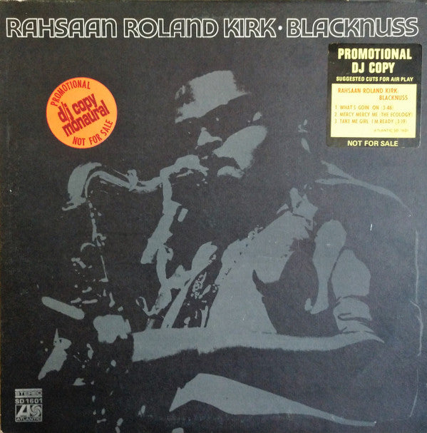 Rahsaan Roland Kirk* : Blacknuss (LP, Album, Mono, Promo, PR )