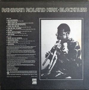 Rahsaan Roland Kirk* : Blacknuss (LP, Album, Mono, Promo, PR )