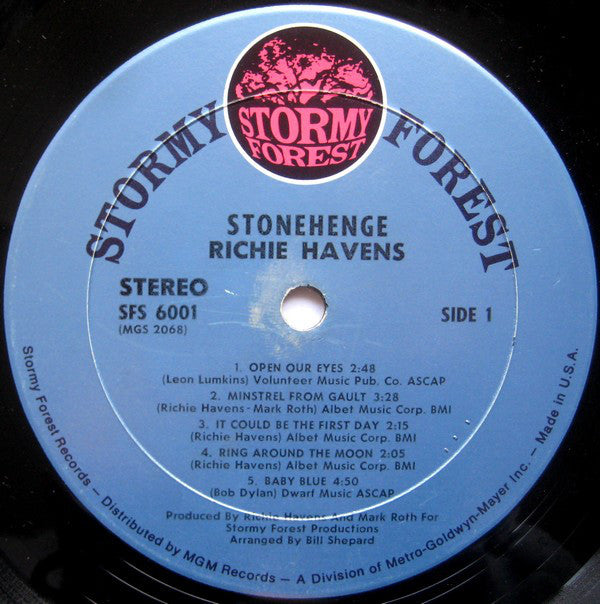 Richie Havens : Stonehenge (LP, Album)
