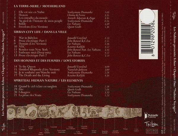 Les Nubians presents Various : Echos - Chapter One 'Nubian Voyager' (CD, Comp)