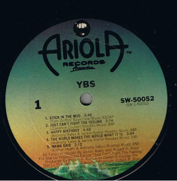 YBS* : YBS (LP, Album)