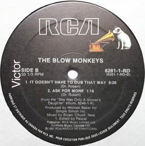 The Blow Monkeys : It Doesn't Have To Be This Way (12")