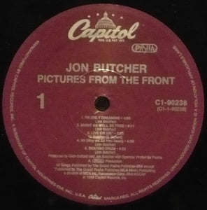 Jon Butcher : Pictures From The Front (LP, Album)