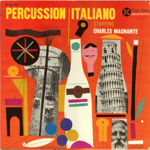 Charles Magnante : Percussion Italiano (LP, Album)