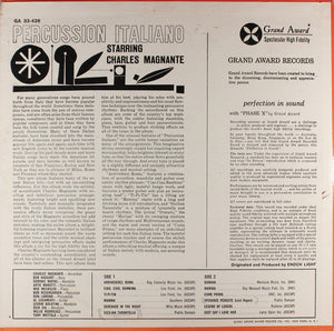 Charles Magnante : Percussion Italiano (LP, Album)