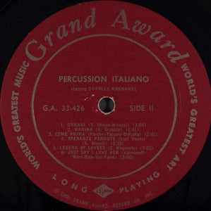 Charles Magnante : Percussion Italiano (LP, Album)