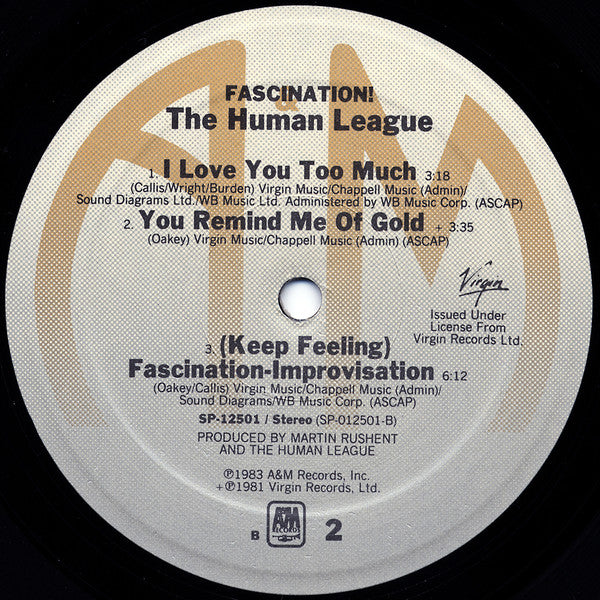 The Human League : Fascination! (LP, MiniAlbum, B, )