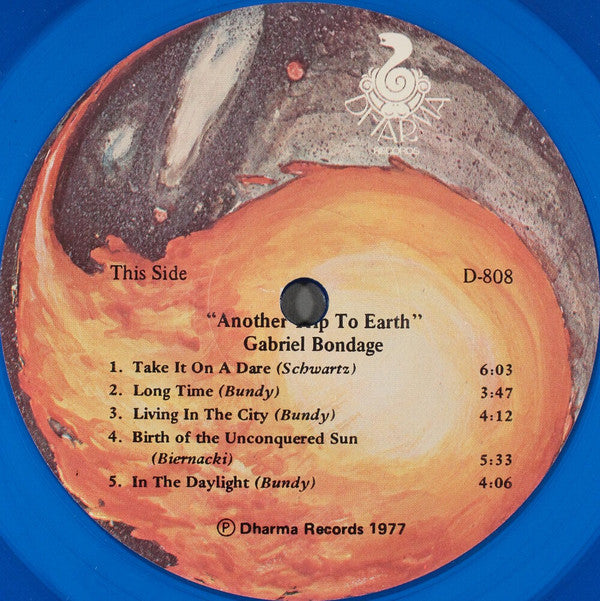 Gabriel Bondage : Another Trip To Earth (LP, Album, Blu)