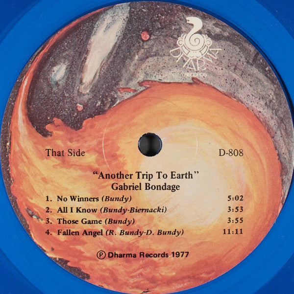Gabriel Bondage : Another Trip To Earth (LP, Album, Blu)
