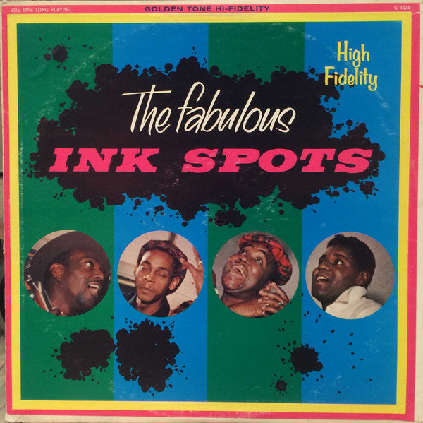 The Ink Spots : The Fabulous Ink Spots (LP, Album, Mono)