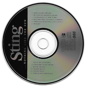 Sting : ...Nothing Like The Sun (CD, Album)