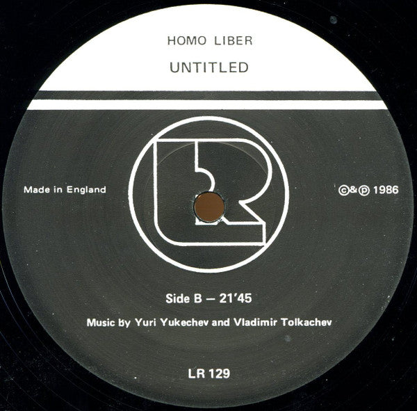 Homo Liber : Untitled (LP, Album)