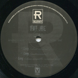 Fat Joe : Envy / Firewater (12", Promo)