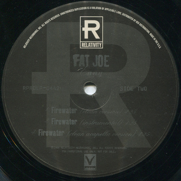 Fat Joe : Envy / Firewater (12", Promo)