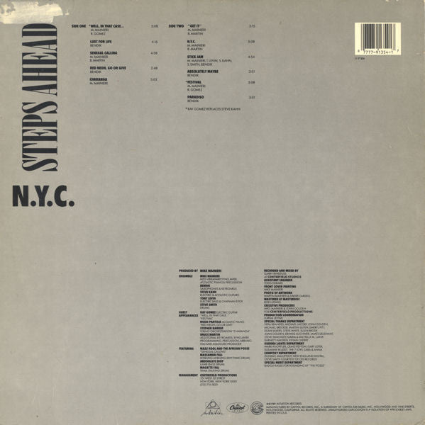 Steps Ahead : N.Y.C. (LP, Album)