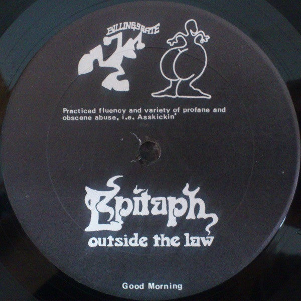 Epitaph (2) : Outside The Law (LP, Album, Gat)