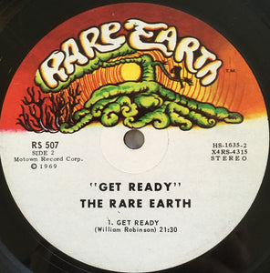 Rare Earth : Get Ready (LP, Album, Die)