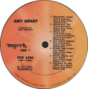 Amy Grant : Amy Grant (LP, Album)