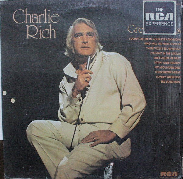 Charlie Rich : Greatest Hits (LP, Comp)