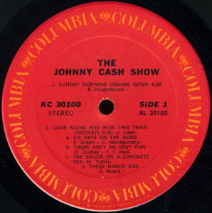 Johnny Cash : The Johnny Cash Show (LP, Album, Pit)