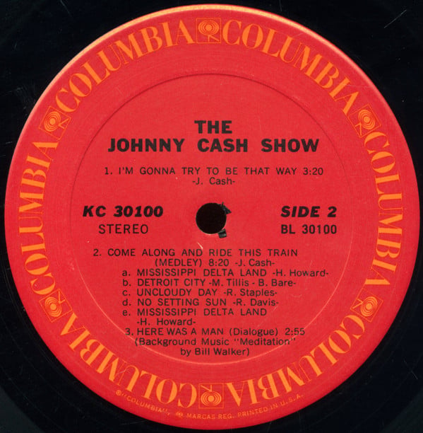 Johnny Cash : The Johnny Cash Show (LP, Album, Pit)