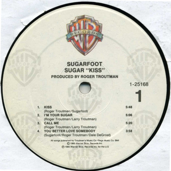 Sugarfoot* : Sugar "Kiss" (LP, Album, Spe)