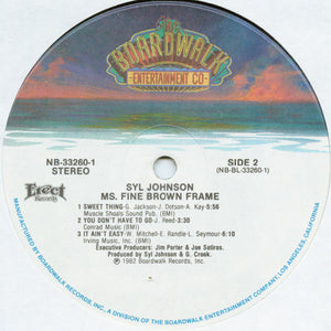 Syl Johnson : Ms. Fine Brown Frame (LP, Album)