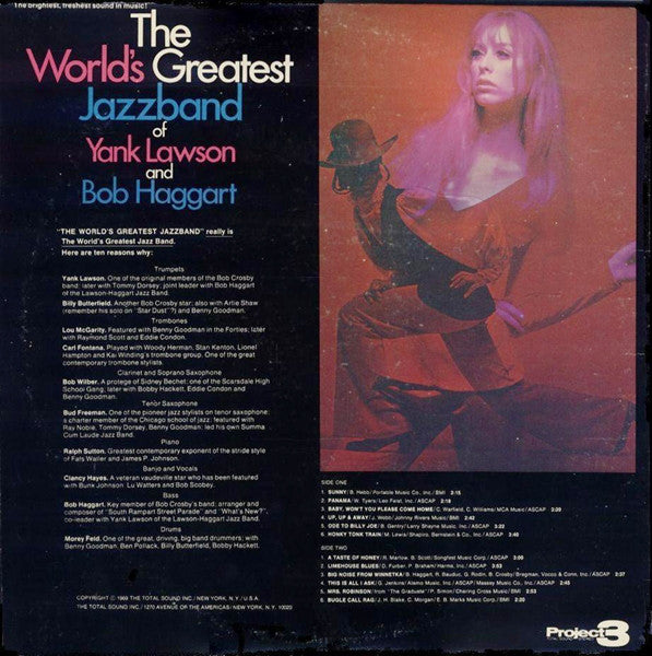 The World's Greatest Jazzband Of Yank Lawson And Bob Haggart : The World's Greatest Jazzband Of Yank Lawson And Bob Haggart (LP, Album)